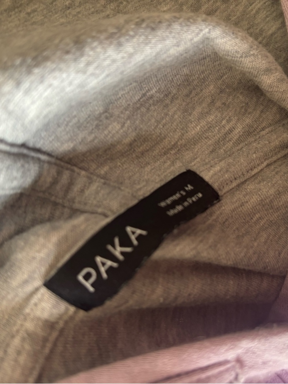 PAKA Lilac Pullover Hoodie - Picture 3 of 4